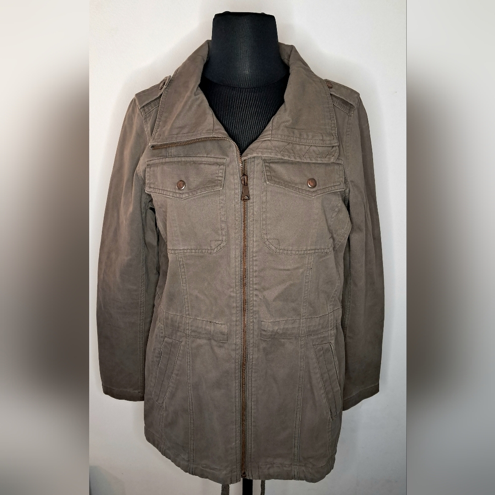 Marc New York Women's Utility Mid-Length Cargo Jacket